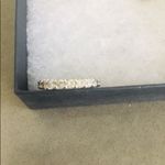 Sterling silver simulated diamond band🔹🔹🔹ring Photo 6