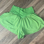 Aerie Green  Flowy Shorts Photo 0