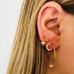 Boutique Moon Star Earring Photo 0