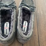 Minnetonka Charcoal Suede Moccasins slippers Photo 5