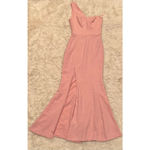 Dress the Population NEW Magdalynn Asymmetric One Shoulder Mermaid Gown Sz XS Photo 3