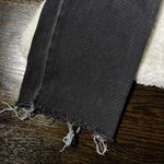 PacSun  Black Distressed High Rise Straight Black Jeans Photo 5