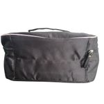 Victoria's Secret  Black Satin Cosmetic Travel Bag Bra Organizer Black Pink Photo 13