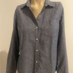 Old Navy 🛍 DENIM COLOR BUTTON DOWN SHIRT SIZE S, EXCEL. COND.🛍 Photo 0