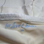 For Love & Lemons  Dani Ribbed Cream Ivory Bike Shorts New XS Photo 56