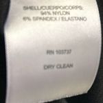 Donna Morgan ‎ Womens Size 2 Black Crew Neck 3/4 Bell Sleeve Shift Dress Photo 5