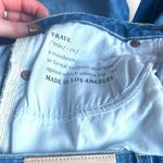 Trave Bradshaw Low Rise Slim Crop Jeans in Sweet Emotion Size 28 Frayed Hem Blue Photo 14