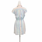 J.Crew NWT!  Merchantile Multicolor Stripe Drawstring Short Sleeve Retro Dress Photo 5