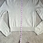 Pink Rose  Beige V-Nevk Knit Sweater.  Size XL Photo 4