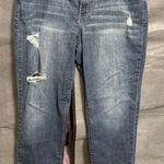 1822 Denim  Blue Distressed Boyfriend Jeans Scandi Girl Photo 0