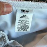 White Crochet Lace Bikini Swimsuit Bottom Womens Medium Mossimo Size undefined Photo 6