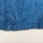 Denim Jacket Sz Small Rainbow Stitch Detail Sz Small Blue Photo 7