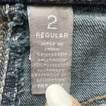 Chico's  So Slimming Womens Dark Wash Bootcut Jeans Rhinestones Size 2R Photo 4