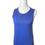 Evereve  Sleeveless Maxi Dress Blue Small Casual Modest Vacation Comfort Everyday Photo 3