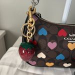 Coach Teri Shoulder Bag In Signature Canvas With Heart Print Photo 1