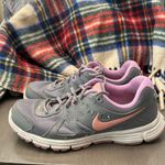 Nike  Revolution 2 Gray peach, purple‎ running shoes size 9 Photo 2