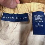 Karen Scott Vintage Sunflower Floral Prairie Skirt Set Cottagecore Yellow L Photo 13