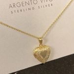 Argento Vivo NWT  Heart Locket Necklace Photo 1