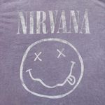 Nirvana Nevermind Smiley Grunge Band T-Shirt Size XL Photo 1