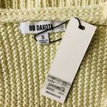 BB Dakota Womens Cool Runnings Sweater V Neck Chunky Knit Soft Ivory Size S Photo 2