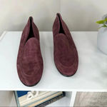 Munro Wine Colored Harrison Suede Loafer Size 9 Runs Small Photo 2