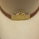 Michoacán Sebastian's Straw Vaquero Hat Jaripeo Rodeo Western Cowboy Hat size 7 Photo 5