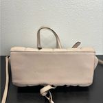 Calvin Klein Pink Beige Blush Shoulder Bag Purse Quilted Tote Photo 11