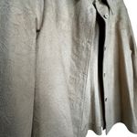 True Grit  Tan Leather‎ Shirt Jacket Photo 3