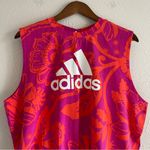 Adidas X Farm Bodysuit With Boho Flower Magenta Print NWT Size XL Photo 12