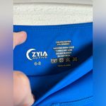 Zyia  Active Royal Blue Casual Athletic Woman’s Cropped Sporty Leggings Sz 6-8 Photo 1