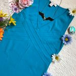 Boston Proper nylon stretchy blue tank Photo 1