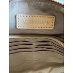 Mark & Graham Zip Around Pouch Cream Leather Clutch Bag Card Organizer Travel Photo 5