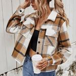 SheIn Plaid Jacket Photo 0