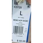 Men's Size L Mono AOP Short Orange White Adidas Print Photo 6