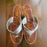 Sam Edelman  Romy Silver Sandals Size 9.5 Photo 3