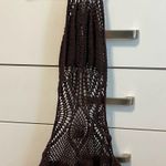 Vintage Y2K Brown Crochet Mini Dress Size XS Photo 1