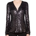 Rachel Zoe Designer Tuxedo Sequins Jacket Club Formal Photo 0