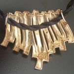 Ross Simons Vintage Vermeil Gold Over 925 Sterling Silver Pave Pendant Necklace Photo 11