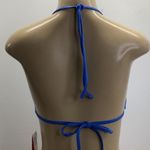 Hula Honey  Size Medium Fringe Reversible Bikini Top With Padding. New With Tags. Photo 3