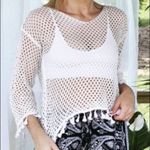 Knit Tassel Top White Size undefined Photo 4