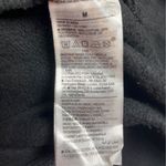  Black Hoodie Sweatshirt M Cotton Blend Pullover With Front Pocket & Gap Logo Photo 3