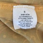 One World Women Maxi Dress S Yellow Batik Print Retro Style Boho Jersey Stretch Photo 7