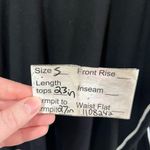 Chelsea28  Black V-Neck Sweater With White Stripes Size S  cashmere blend Photo 10