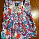 Theory  multicolor Sleeveless Silk Blend  Blouse‎ Top Size small Photo 9