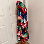 Festive Christmas Holiday Dress E4 Size M Photo 1
