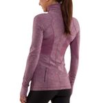 Lululemon Rare Run Full Tilt half zip in heathered plum long sleeve athletic top Photo 1