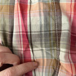 G.H. Bass plaid button down shirt sz XXL Red Photo 6