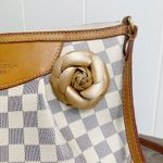 Camellia Flower Vegan Leather Magnetic Bag Charm Photo 4