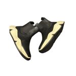 Ecco Ladies‎  Black Leather Ankle Boot with Chunky White Sole Size 36 US 5-5.5 Photo 2