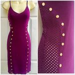 Hera Collection  Bodycon Studded Net Dress L Photo 1